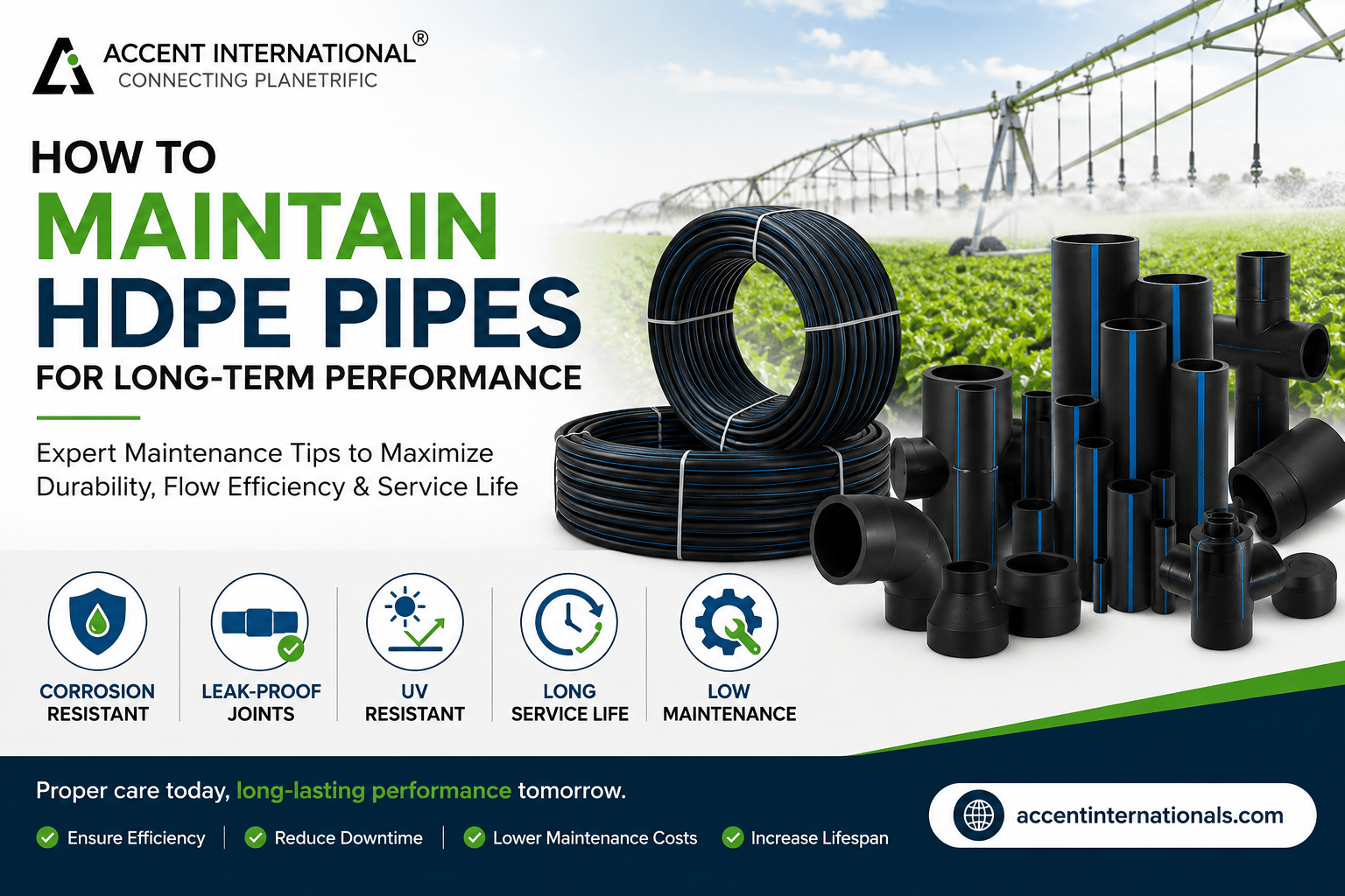 HDPE pipe & benefits Performance