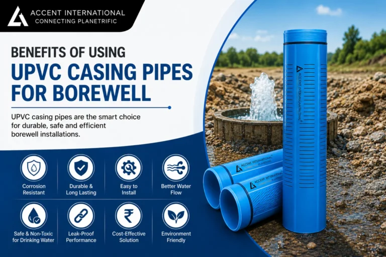 Benefits of using Upvc Borewell vasing Pipes
