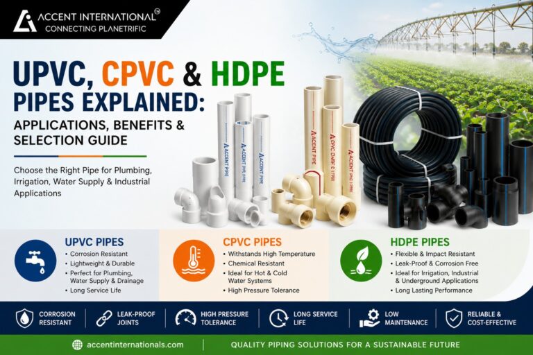 upvc cpvc hdpe pipes benefits